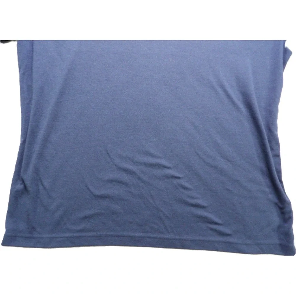 VTG 90s The North Face Turtleneck Base Layer Shirt XL Navy Blue Polyester USA LS